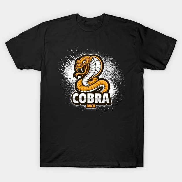 COBRA BACK bodybuilding design T-Shirt by Thom ^_^